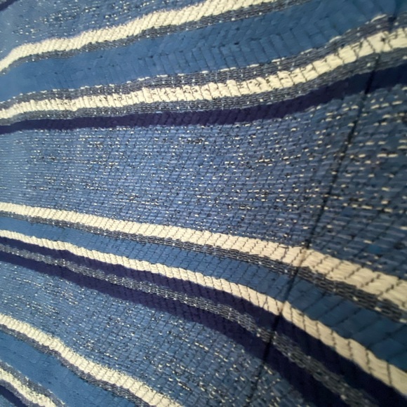 NWT BCBG MAXAZRIA Novak Striped Textured Moto Blazer Jacket Cotton Blend Sz XXS - Picture 12 of 13